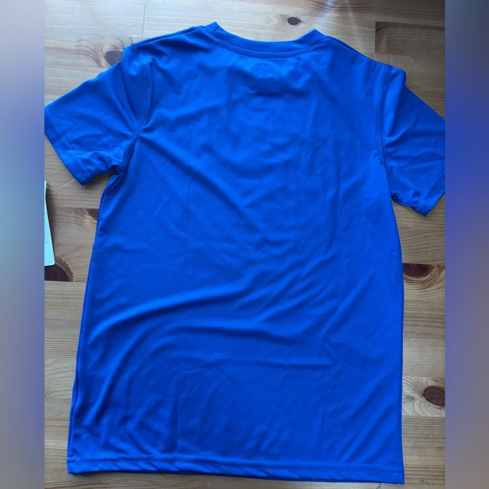 Everton F.C. Soccer Team Youth Blue Dri Fit T-shirt Size 8
